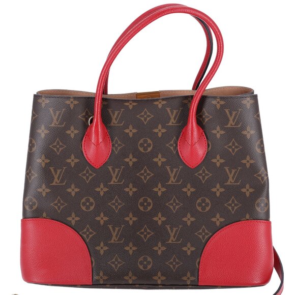 Louis Vuitton Flandrin Triple Compartment Satchel Monogram Brown Cerise M41596 - Picture 6 of 14